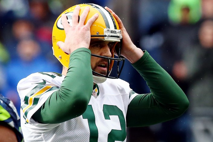 Aaron Rodgers and the Packers are stunned as they lose their first game of the season. 