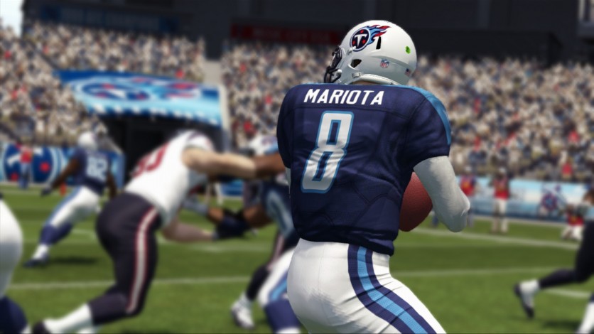 Mariota and the Titans lost to the Patriots 16-13.