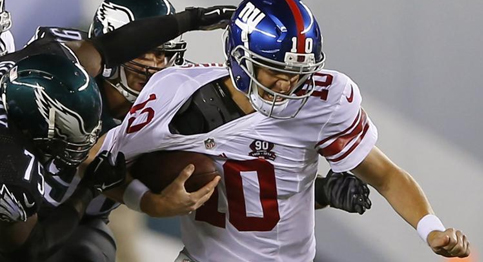 Eli Manning and his New York Giants lose third straight game